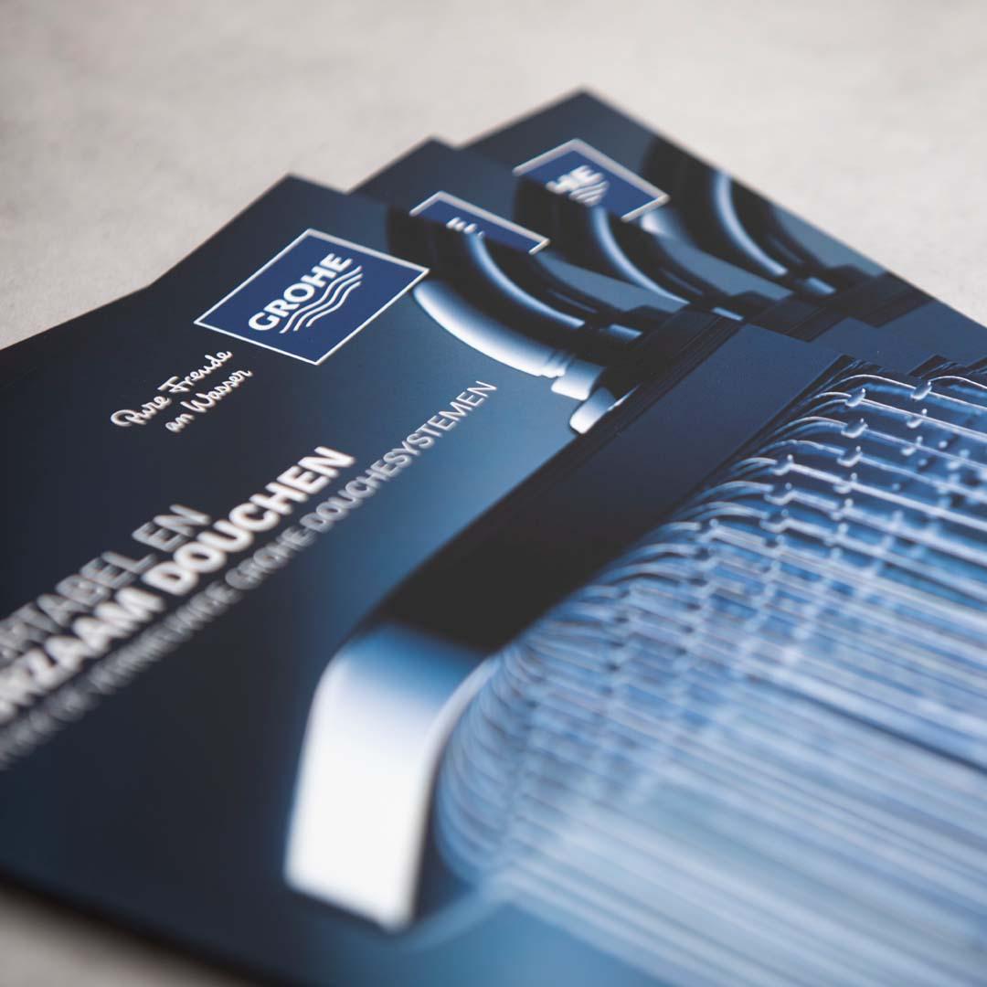 Brandle en Grohe Diensten: Grafische vormgeving, copywriting, print en digitaal